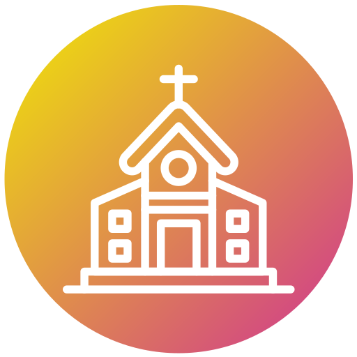 Church Generic gradient fill icon