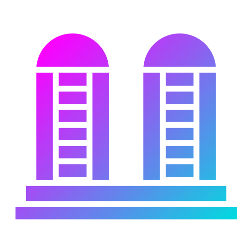 silos Generic gradient fill ikona