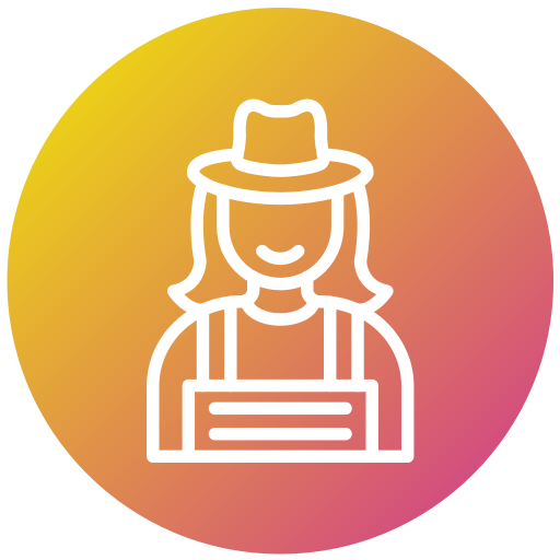 Lady Generic gradient fill icon