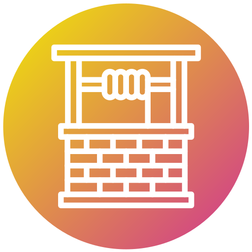 Water well Generic gradient fill icon