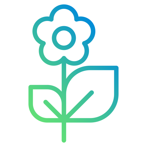 Flower Generic gradient outline icon