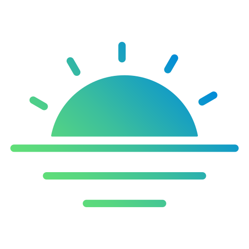 sole Generic gradient fill icona