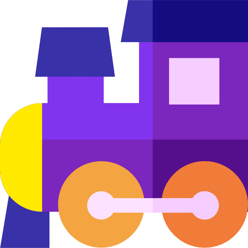 ferrocarril Basic Straight Flat icono