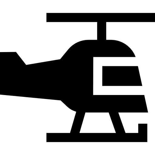 hubschrauber Basic Straight Filled icon