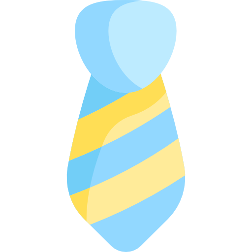 Tie Kawaii Flat icon