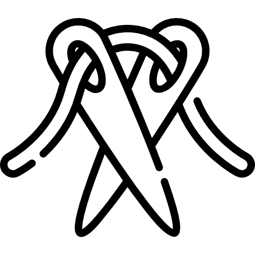 바늘 Kawaii Lineal icon