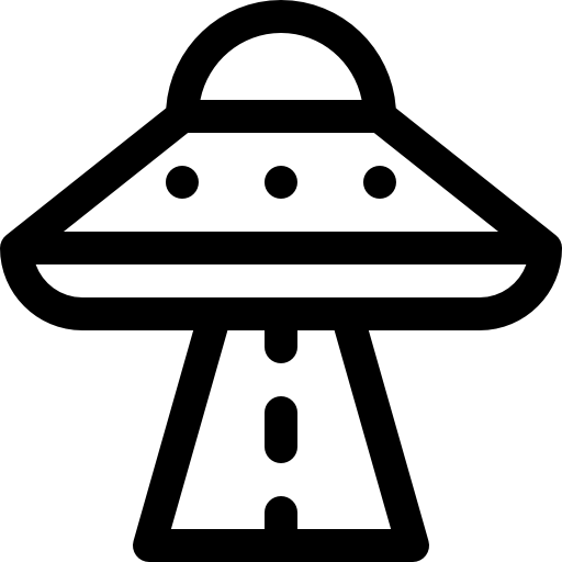 Ufo Basic Rounded Lineal icon