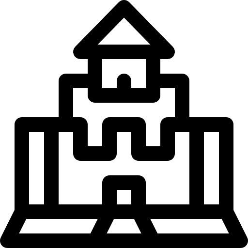Średniowieczny Basic Rounded Lineal ikona