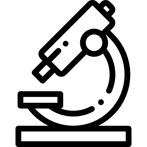顕微鏡 Detailed Rounded Lineal icon