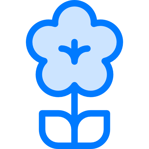 Flower Vitaliy Gorbachev Blue icon