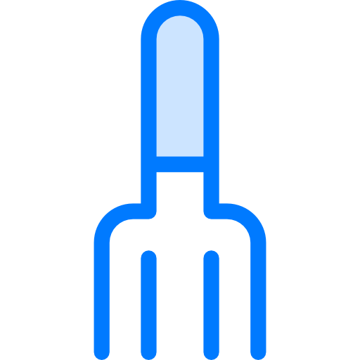 Pitchfork Vitaliy Gorbachev Blue icon