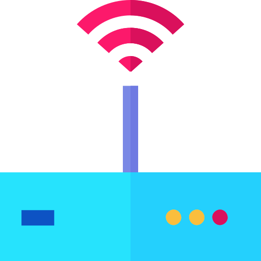 señal wifi Basic Straight Flat icono
