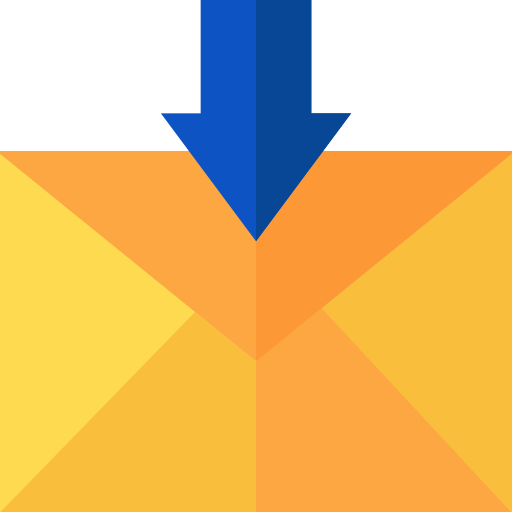 posteingang Basic Straight Flat icon