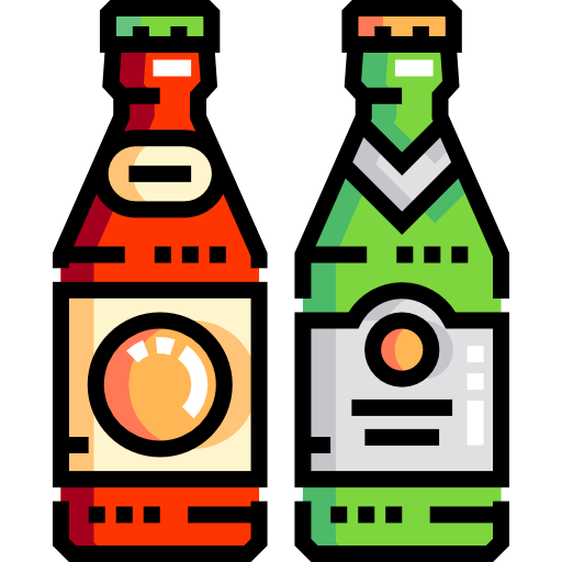 맥주 Detailed Straight Lineal color icon