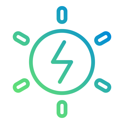 sonnenenergie Generic gradient outline icon