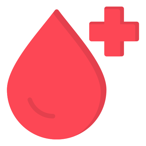 Кровь Generic color fill иконка