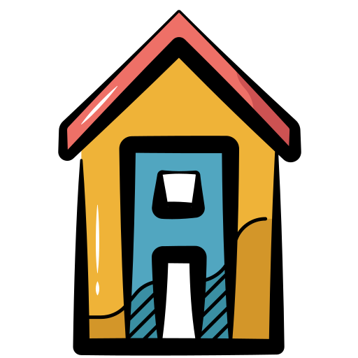 Shed Generic color hand-drawn icon