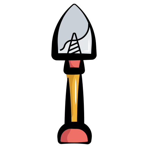 schaufel Generic color hand-drawn icon