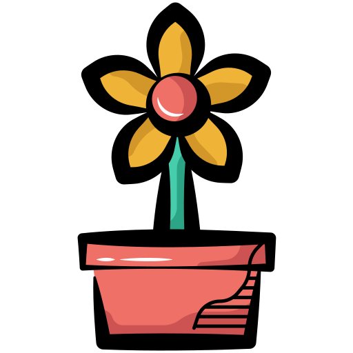 girasol Generic color hand-drawn icono