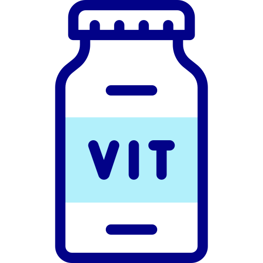 Vitamins Detailed Mixed Lineal color icon
