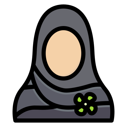 hidżab Generic color lineal-color ikona