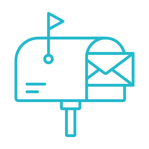 Mailbox Generic color outline icon