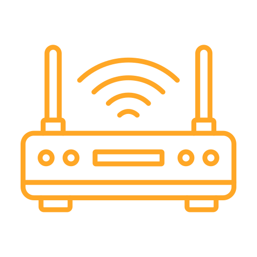 wlan router Generic color outline icon