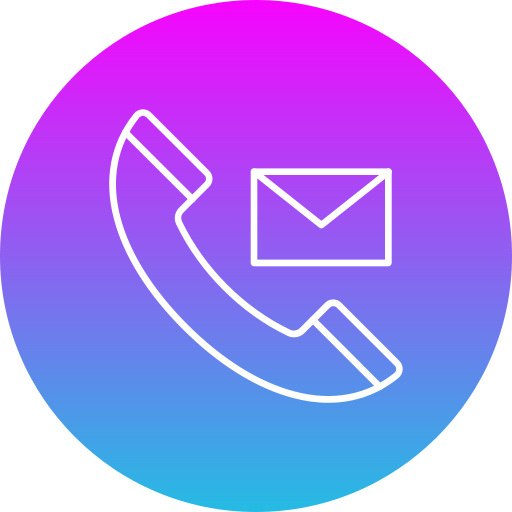 telefon-nachricht Generic gradient fill icon