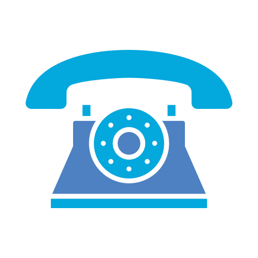 Telephone Generic color fill icon