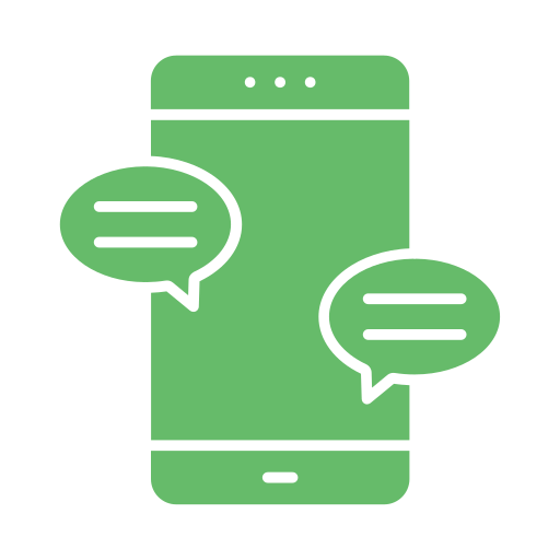 mobiler chat Generic color fill icon