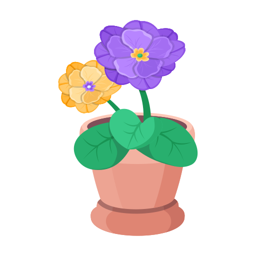 vaso de flores Generic color fill Ícone