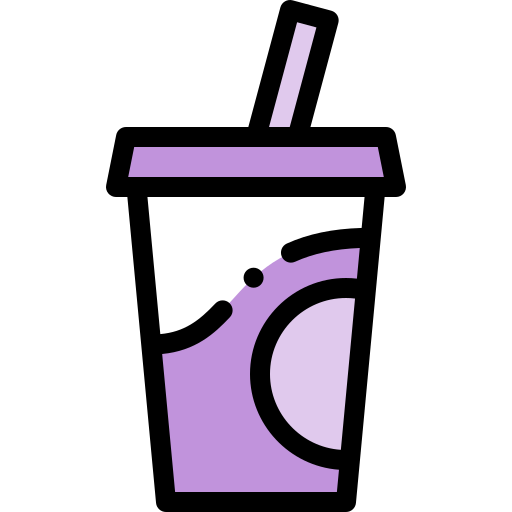 Softdrink Detailed Rounded Lineal color icon