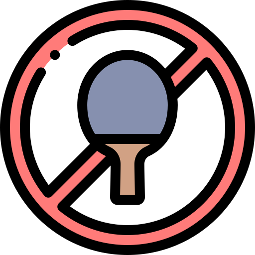 Ping Pong Detailed Rounded Lineal color icon