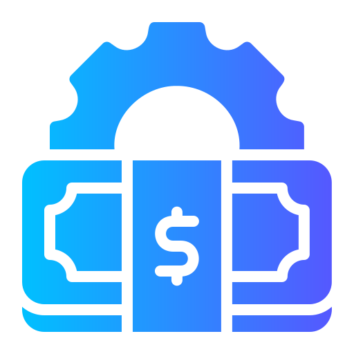 money management Generic gradient fill Ícone