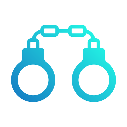 Handcuffs Generic gradient fill icon