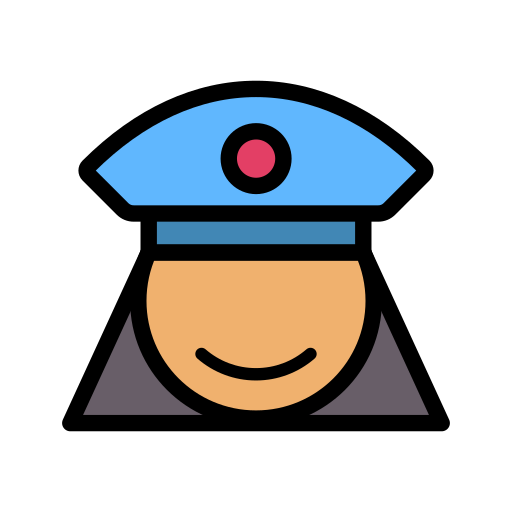 婦人警官 Generic color lineal-color icon