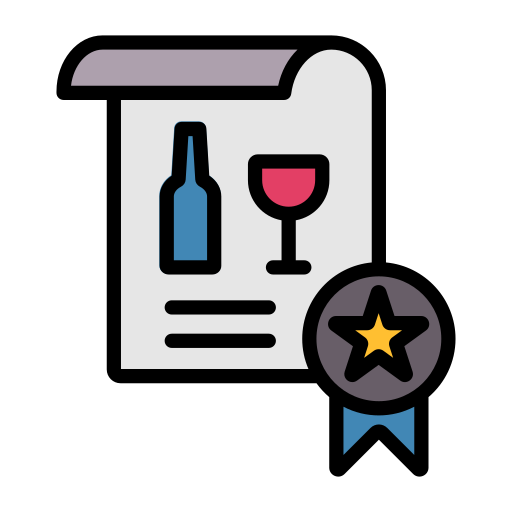 Alcoholic Generic color lineal-color icon
