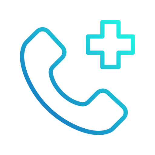 Emergency Call Generic gradient outline icon