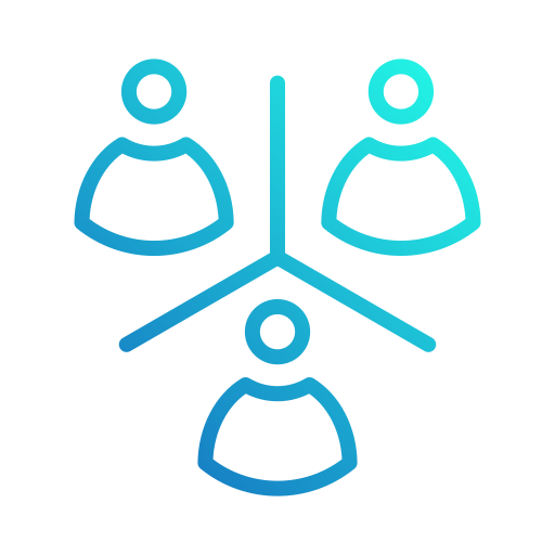 Stakeholders Generic gradient outline icon