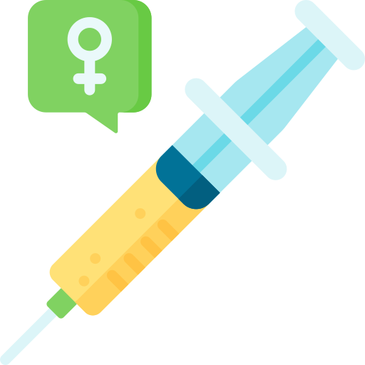 Hormone therapy Special Flat icon