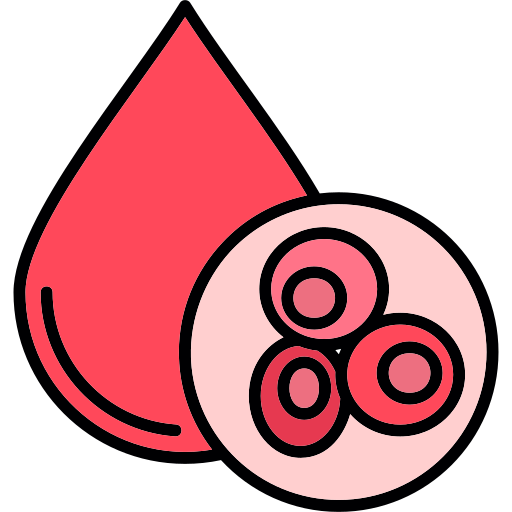bloedcel Generic color lineal-color icoon