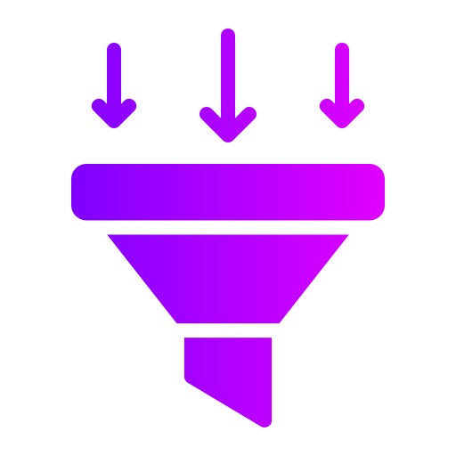 Optimization Generic gradient fill icon