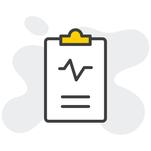 Medical Report Generic color lineal-color icon