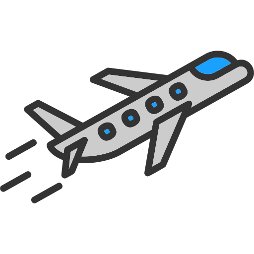 flugzeug Generic color lineal-color icon
