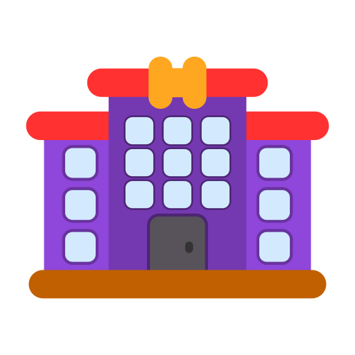 Hostal Generic color fill icon