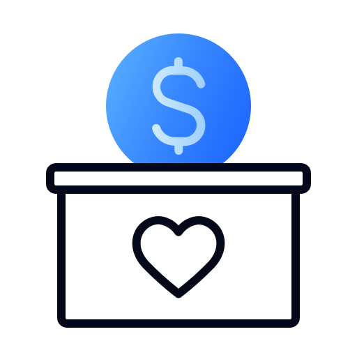 Charity Generic gradient lineal-color icon