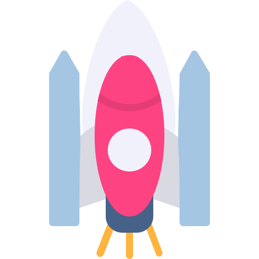 transbordador espacial Generic color fill icono