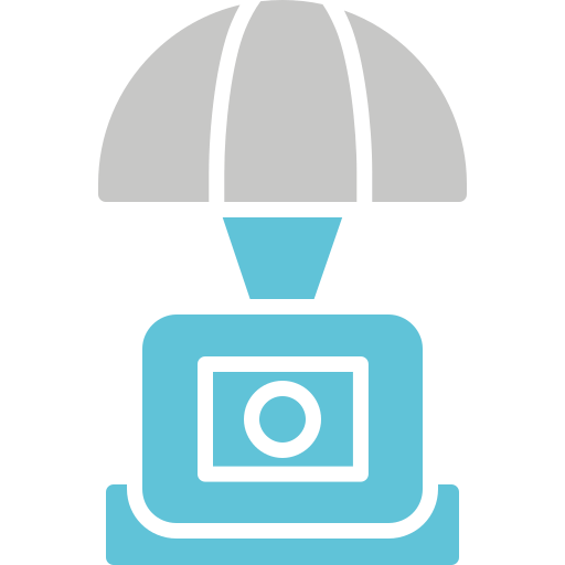 capsula spaziale Generic color fill icona