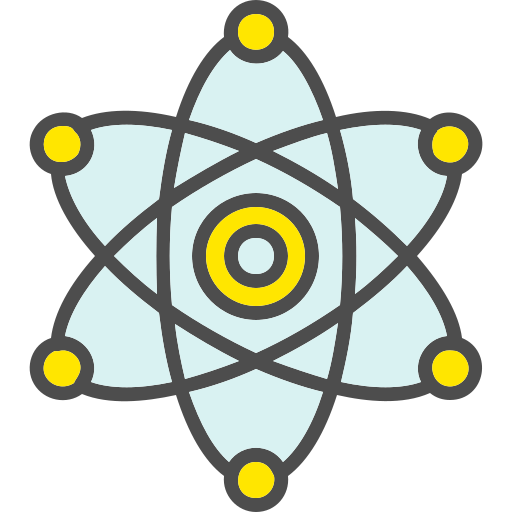 Átomo Generic color lineal-color icono
