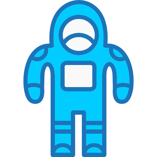 Космический костюм Generic color lineal-color иконка